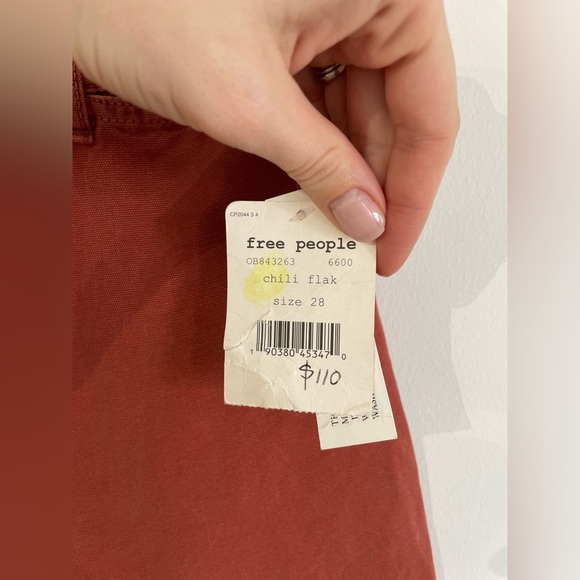 Free People Patti Cotton Twill Pants - Picture 7 of 8